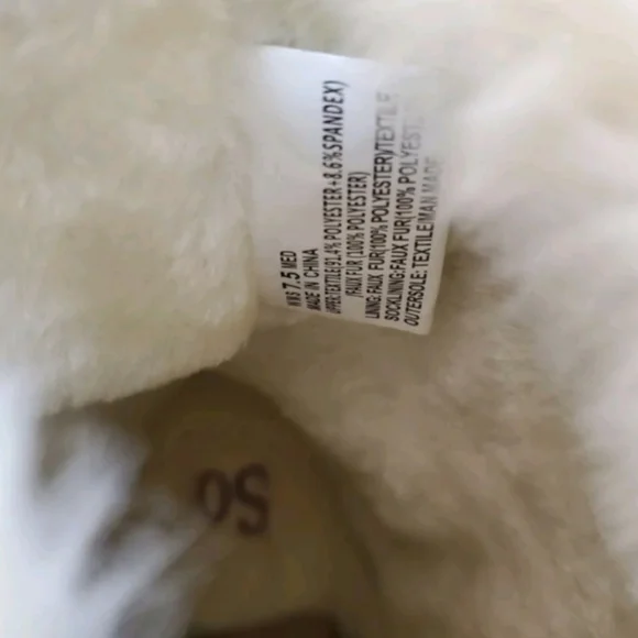 SO Abigail Brown & White Womens Boots SIZE 6 - Picture 3 of 7